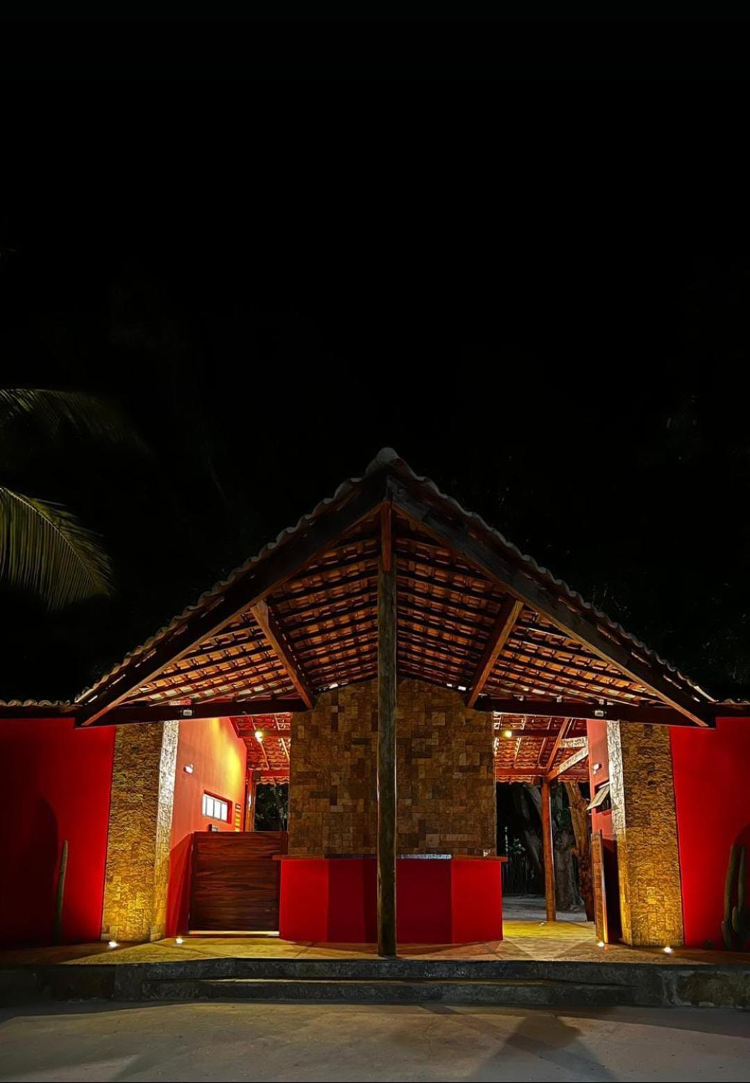 Pousada Cabana Da Barra บาร์รากรังจิ ภายนอก รูปภาพ